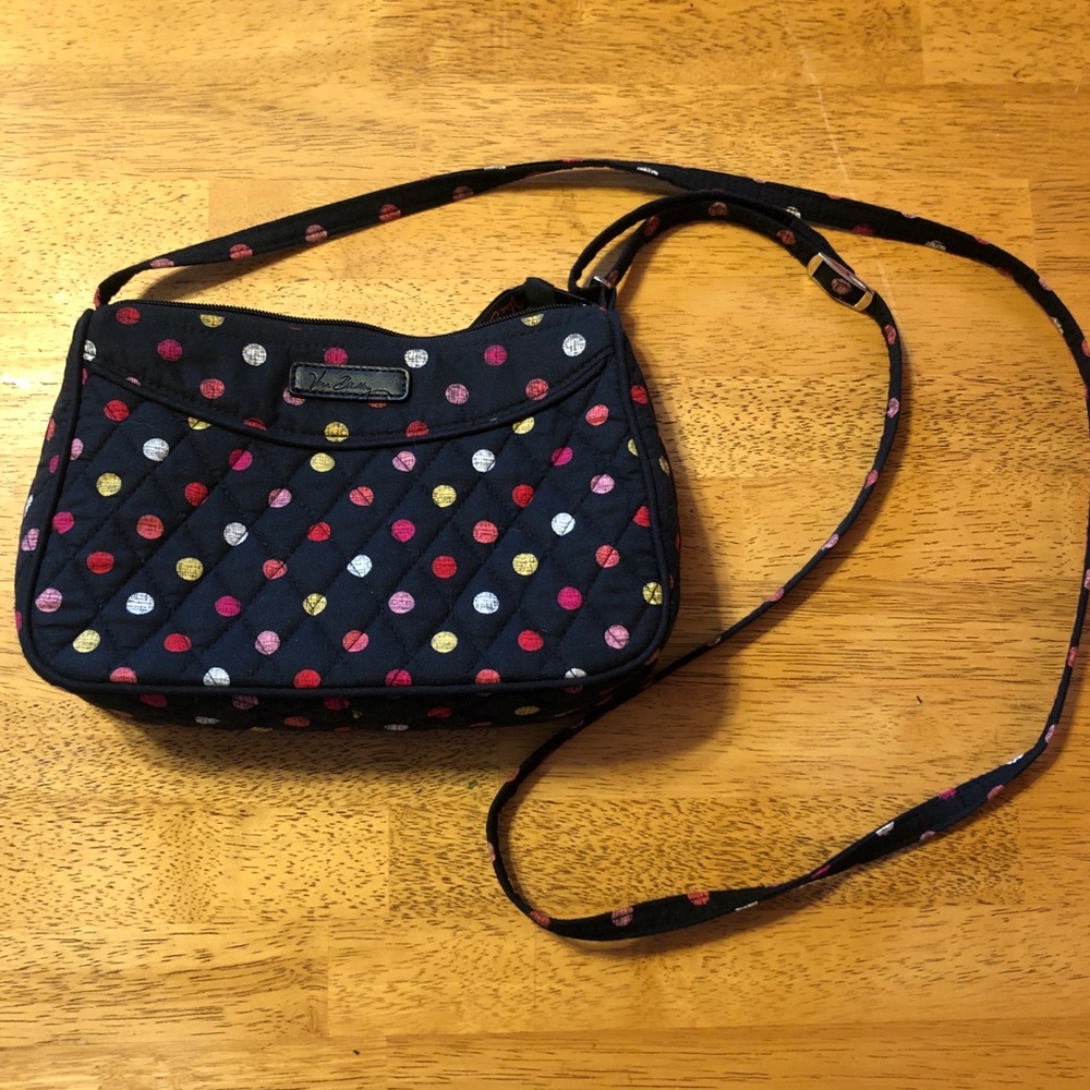 Vera Bradley little crossbody bag Havana dot